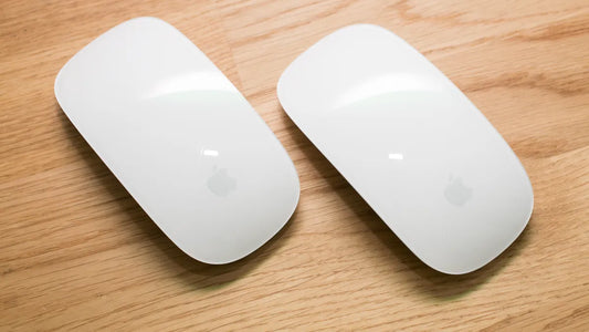 Used Apple Magic Mouse – Wireless, Bluetooth, Rechargeable, Multi-Touch Surface, Compatible with Mac & iPad – White